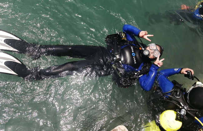 Batismo de mergulho em San Bartolo - Foto 5