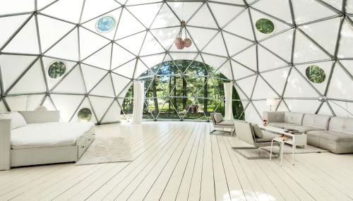 Incredible Spacious Dome for A Group Glamping Experience Surrounded by Nature in Woodridge, New York - Foto 5
