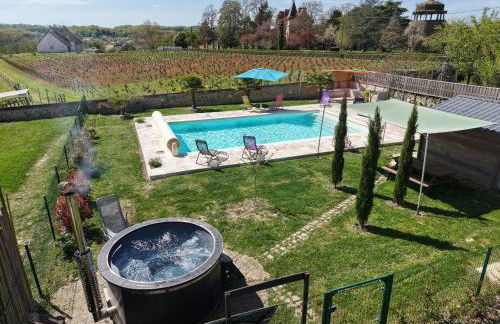 Maison avec jardin, piscine chauffée et baignade à proximité - Le Menoux - FR-1-591-234 - Foto 27