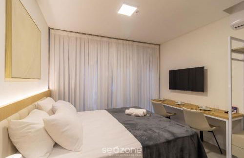 MHFA - Studios em Prédio Luxuoso com Vista Mar - Foto 120