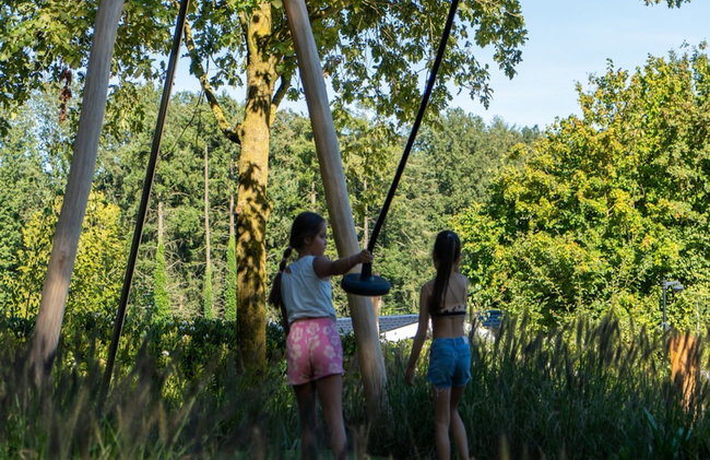 Beautiful Chalet With Airco, in a Holiday Park - Foto 20