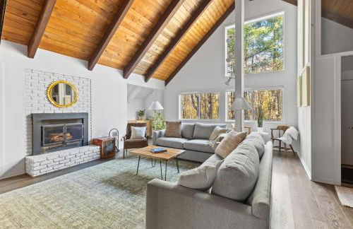 Stratton Ski Haus AFrame Hot Tub Sauna EV Okemo - Foto 8