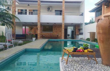 Maravilhosa casa de praia,cama balinesa - Foto 52