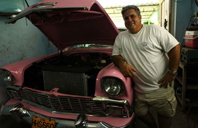 Visita a uma oficina de carros clássicos - Foto 4
