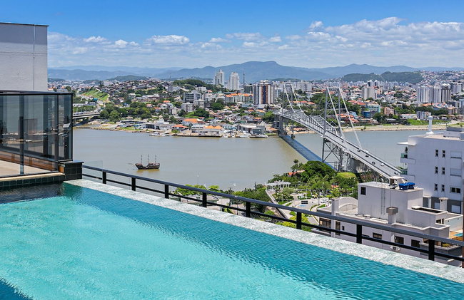 Studios Tower by Viva - Prédio com piscina no rooftop no centro de Floripa - Photo 104