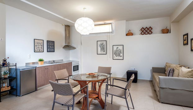 Zona de estar del vestíbulo