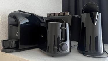 Modernes Apartment 1 in Bad Kreuznach mit einfachem 24h Self-Check-in - Photo 4, toaster, minibar