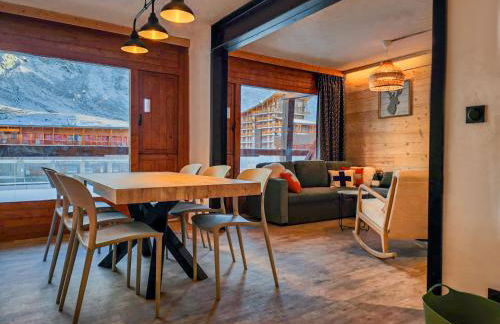 Arc 2000 -location de 2 appartements et 1 studio avec balcon et vue - Foto 9