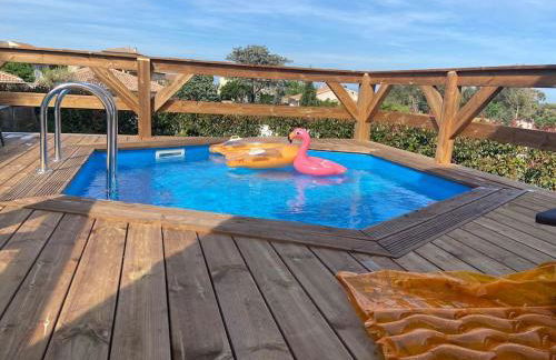 Villa piscine 6 personnes-3 chambres-climatisée - Foto 5