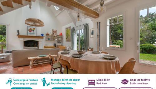 Maison pour 8 - Piscine chauffée - 100m de la plage - Foto 4