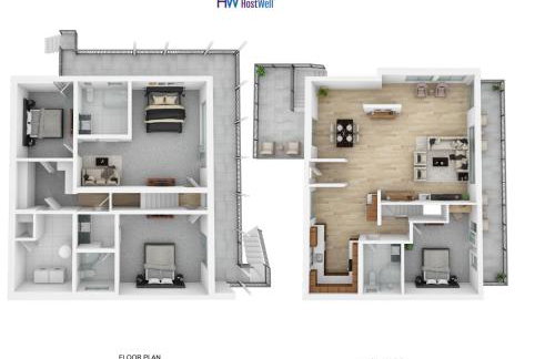 Luxury 3BR Hillside Retreat wAC Panoramic View - Photo 5