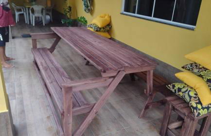 Casa com churrasqueira e piscina, perto de riacho - Foto 29