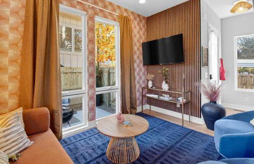 Boho-Chic Home with a Hot Tub, Fire Pit - Foto 18