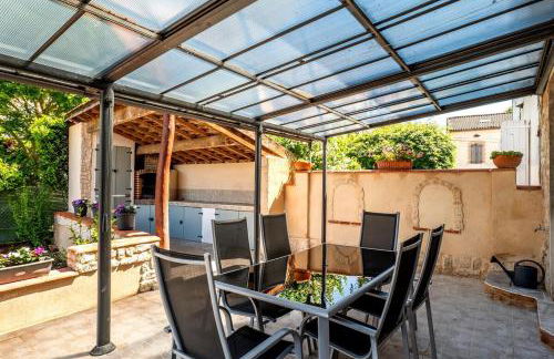 Au Paradis Des Anges maison de village climatisé avec jardin - Foto 26