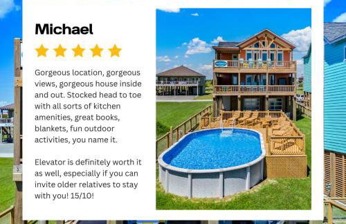 Wayward Sun Luxury 4BR Gulf Retreat w Pool, Hot Tub & Elevator - Foto 2