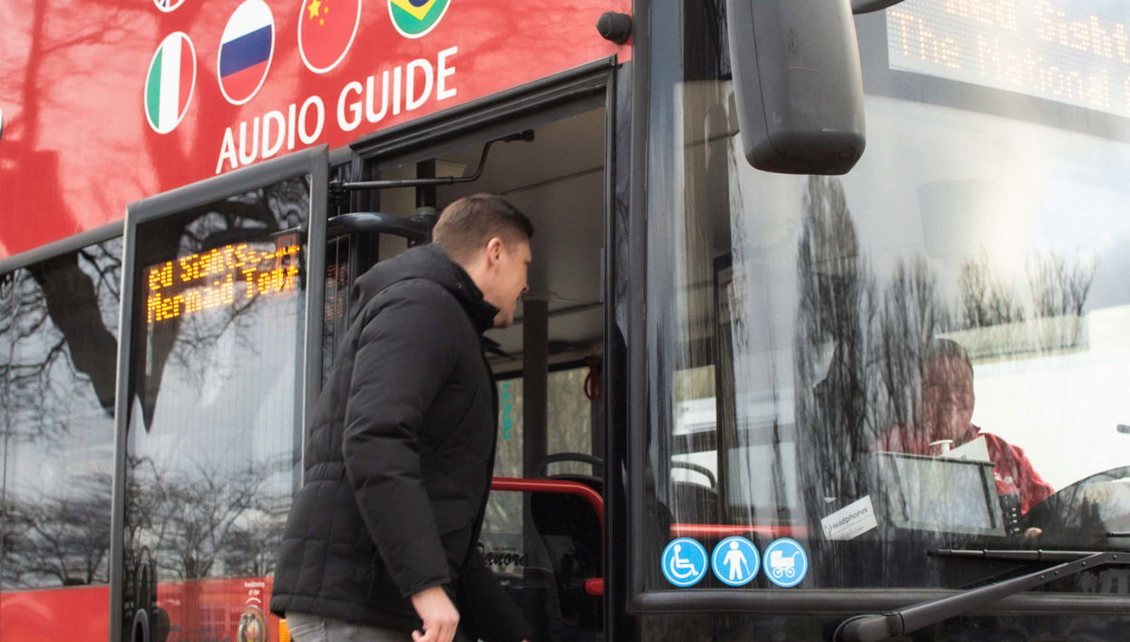 Autobus turistico di Copenaghen + Giro in barca