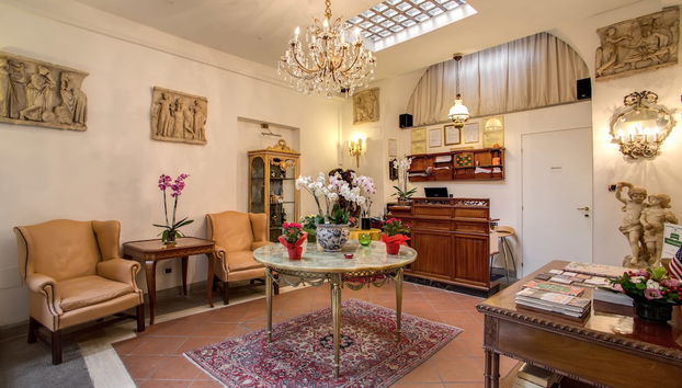 Zona de estar del vestíbulo