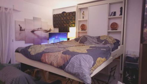 Studio meublé vue tour Eiffel et tout Paris - Foto 5