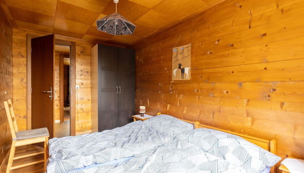 Welcoming Holiday Home in Saas Grund With Garden - Foto 3, Habitación