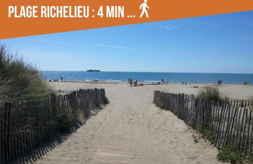 Villa Richelieu 73 Plage à 300m Piscine parking - Photo 3