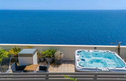 Can Ema, villa moderna con piscina frente al mar - Foto 64