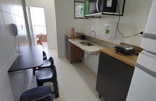 Apartamento Frente para o Mar em Praia Grande - Vista Incrível - Photo 8