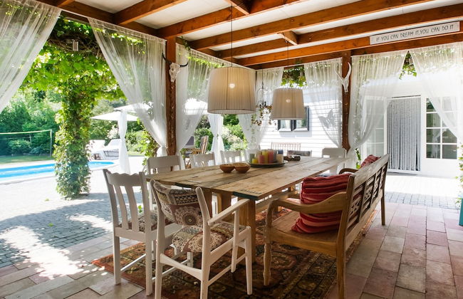 A Detached Bungalow With Outdoor Fireplace, Covered Terrace and Pond in a Forest Plot - Photo 43