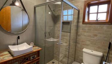 Chalé Vista Verde - Foto 3, towels, Shower