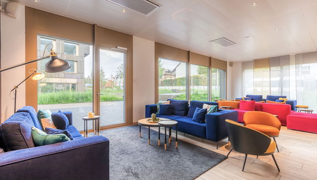 Sala de estar do lobby