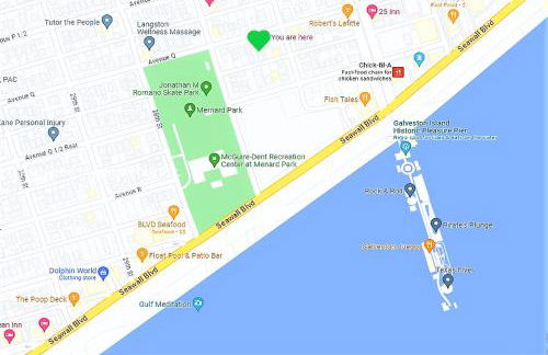 Experience Galveston- Only 1 Block to Beach & Pleasure Pier- 2BED 2Bath-6Beds-7 Minutes to Cruise Port-CasaAzul-2605A- - Foto 6