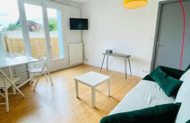 T2 cosy jardin et lit king size dans Toulouse - Photo 5