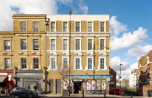 Bright 1BR Apartment in Shoreditch Brick Lane Close to Tube Sleeps 4 - Foto 18