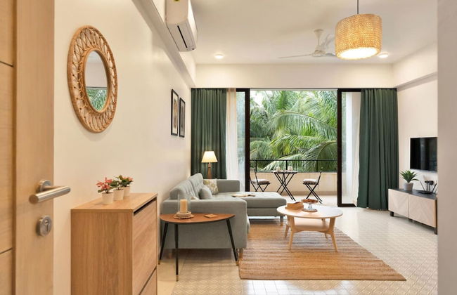 Sol Banyan by Hireavilla - 1BR w Pool in Candolim - Photo 8
