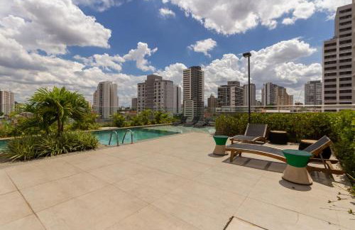 Studio com piscina e academia perto do metrô - Foto 9