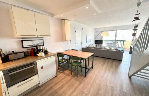 T3 Duplex Vue mer 180 sur le port de Lomener - Foto 13