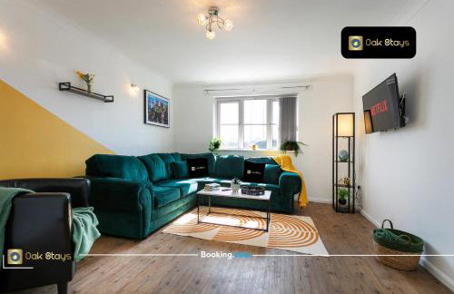 Quick Deals l 5 Bedroom l Sleeps 10 l Parking l Ideal for Groups l Oak Stays Short Lets & Serviced Accommodations - Foto 72