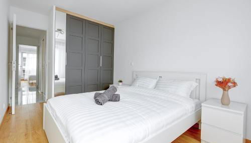 Suite au Cœur de Paris, Architecturale et Élégante - Foto 4, towels, wardrobe