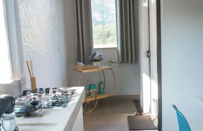 Chalé Privativo independente com vista para as montanhas - Chale Topazio Azul - Foto 10