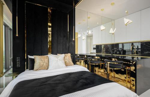 Goldstar Apartament- Wanna z widokiem, 19 Piętro, Hanza Tower Szczecin - Foto 15