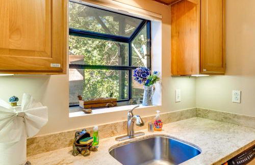 13 Mi to Beach! Forest Brook Creekfront Cabin - Foto 12