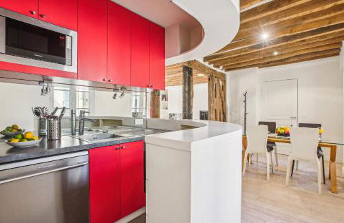 Heart of Paris & Pompidou - 1BR - Paris Vacation Rentals - Family only - Foto 14