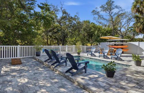 Canal-Front Oasis in Terra Ceia Pool, Patio, Dock - Foto 22