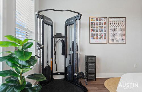 Walk to BBQ and Dog Park 2BR2BA Gym Workspace and WiFi by AustinVacay - Foto 41