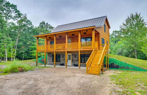 Adams Cabin with Game Room and Fire Pit - Foto 2