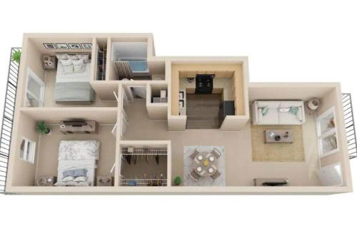 SoLa OASIS 2BR King Suite, Fully Stocked kitchen, Pool & Gym - Foto 7