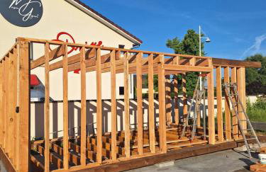 Maison studio, tiny house, parking privé, jardin - Foto 31
