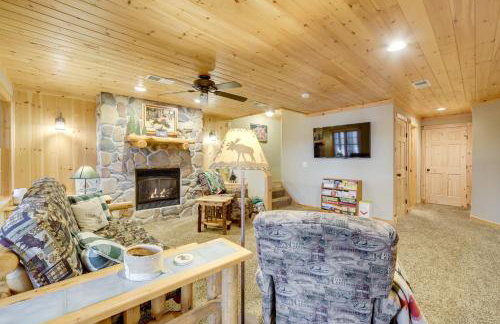 Benoit Lake Escape! Luxe Northwoods Cabin - Foto 15