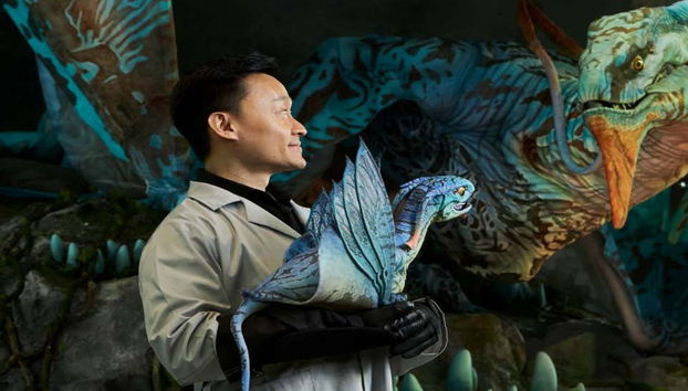 Exploring the gardens