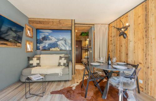 Chalet studio Megève enface des remontées mécaniques et parking gratuit - Foto 2
