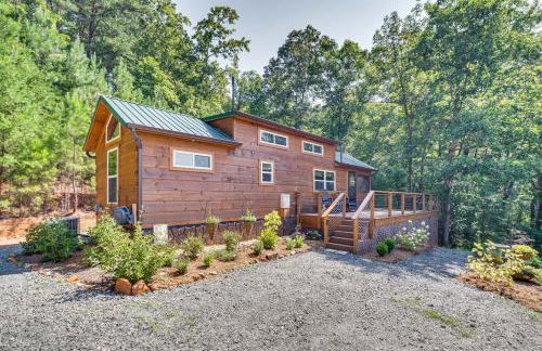 7 Mi to Lake Lure Mill Spring Cabin with Hot Tub - Foto 29